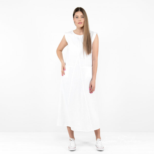 ELLE Vestito bianco - immagine 2