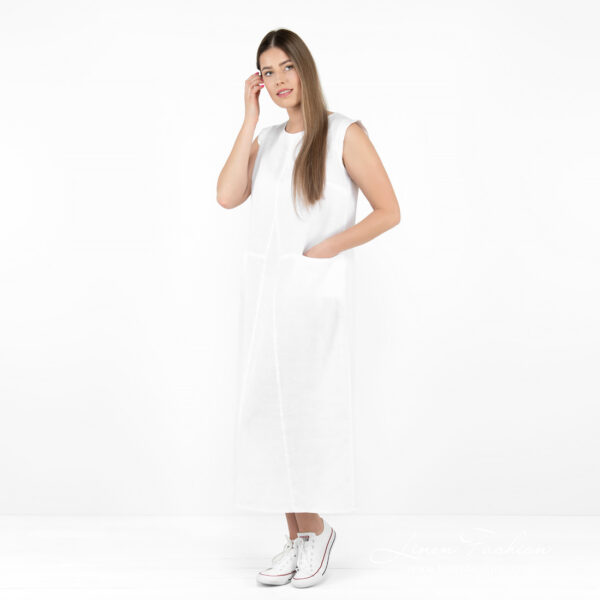 ELLE Vestito bianco - immagine 3