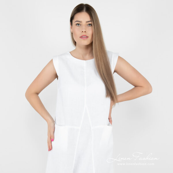 ELLE Vestito bianco - immagine 4