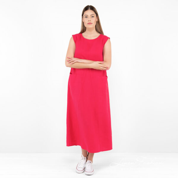 ELLE Vestito fucsia
