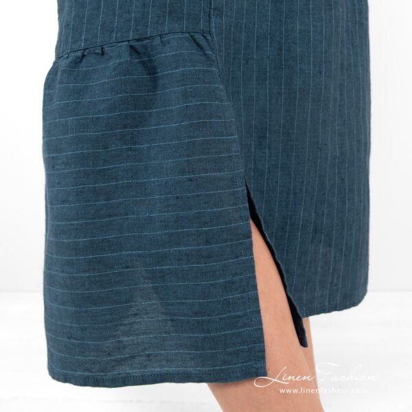 MINDY Vestito a righe blu - immagine 6