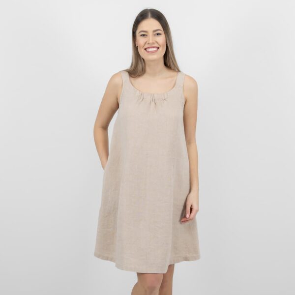 MINA Vestito sabbia - immagine 3