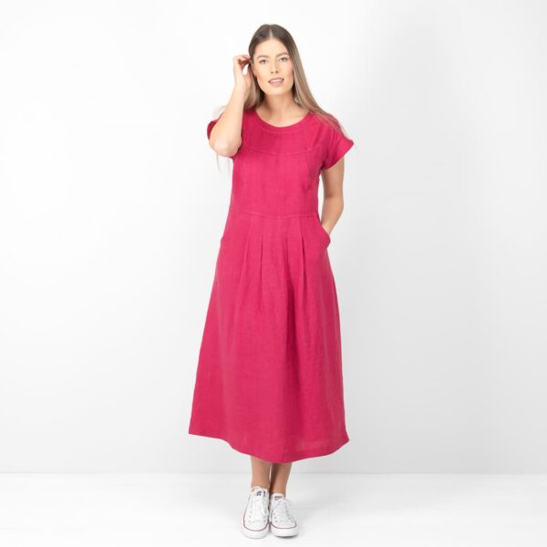 VERENA Vestito rosso - immagine 2