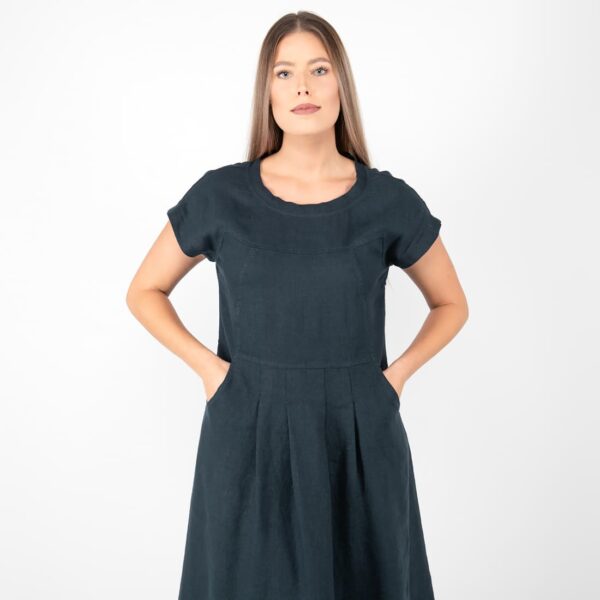 VERENA Vestito blu scuro - immagine 4