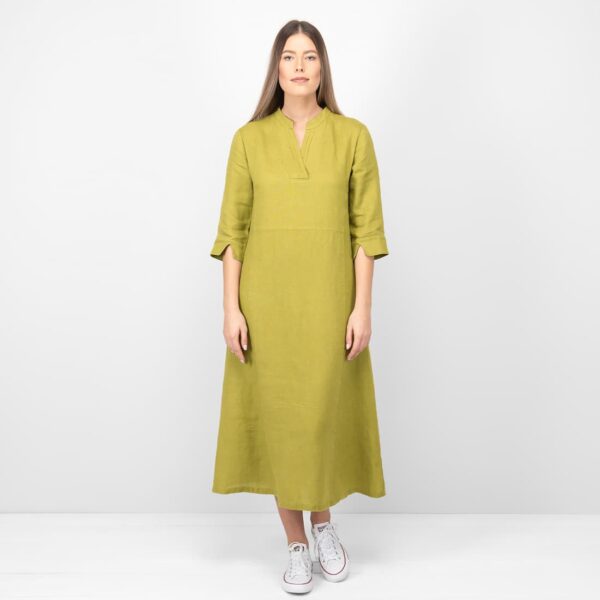 VENA Vestito verde mela