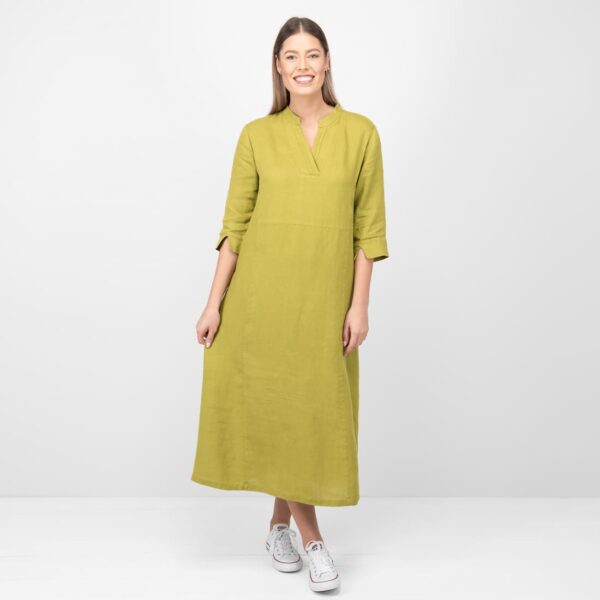 VENA Vestito verde mela - immagine 3