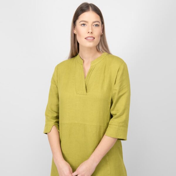 VENA Vestito verde mela - immagine 4