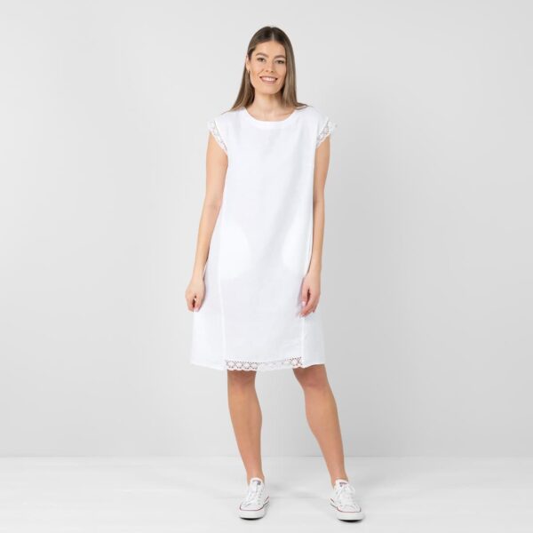MILDA Vestito bianco