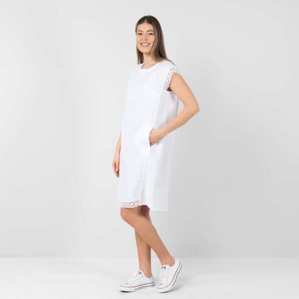 MILDA Vestito bianco - immagine 2