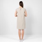 MILDA Vestito lino naturale