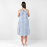 CARMEN Vestito a righe blu