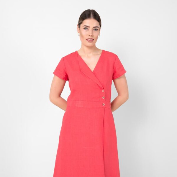 LAUREN Vestito rosso - immagine 2