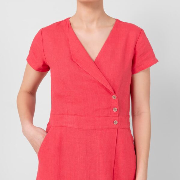 LAUREN Vestito rosso - immagine 3