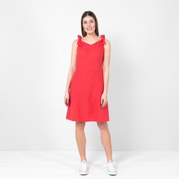 TOSCANA Vestito rosso