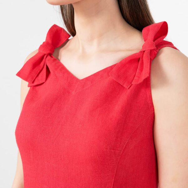 TOSCANA Vestito rosso - immagine 4