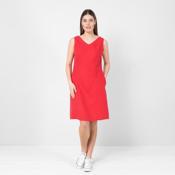 TOSCANA Vestito rosso - immagine 2