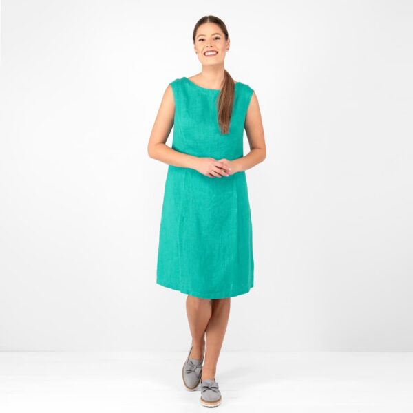 LUKA Vestito verde brillante