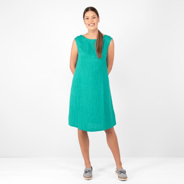 LUKA Vestito verde brillante - immagine 2