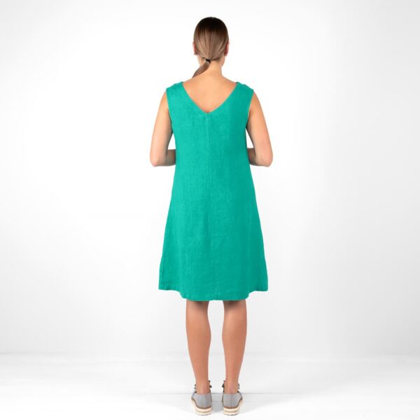 LUKA Vestito verde brillante - immagine 5