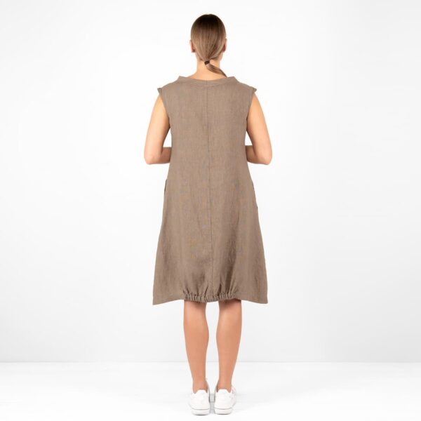 VIKI Vestito marrone - immagine 6