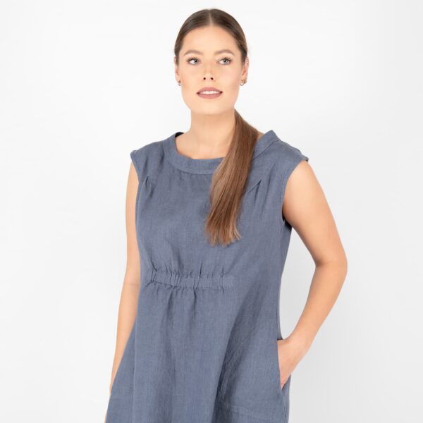 VIKI Vestito jeans blu - immagine 3