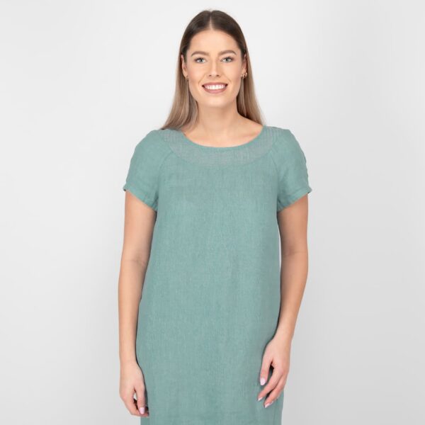 PROVENCE Vestito verde acqua - immagine 3