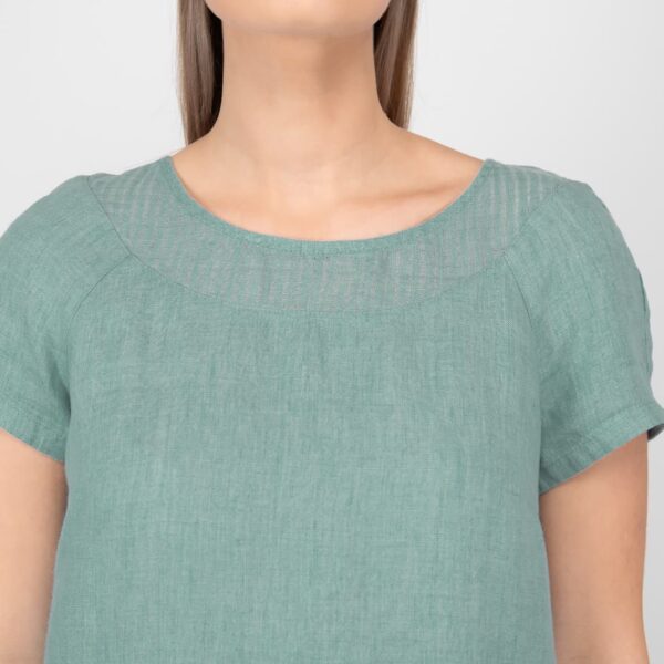 PROVENCE Vestito verde acqua - immagine 4