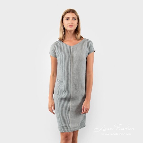 RETRO Vestito grigio - immagine 2