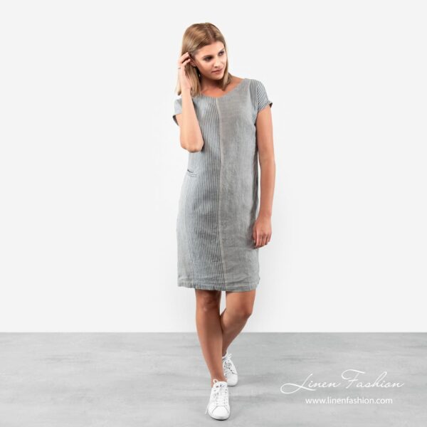 RETRO Vestito grigio