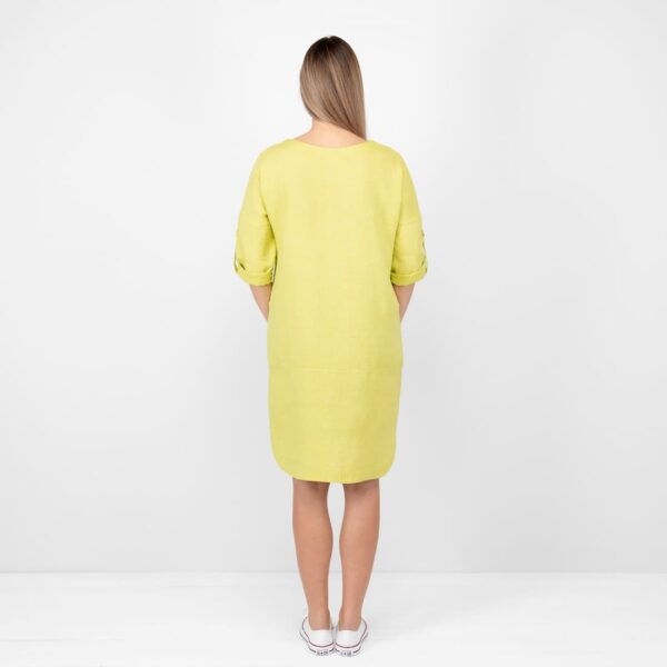 VILI Vestito verde giallo - immagine 6