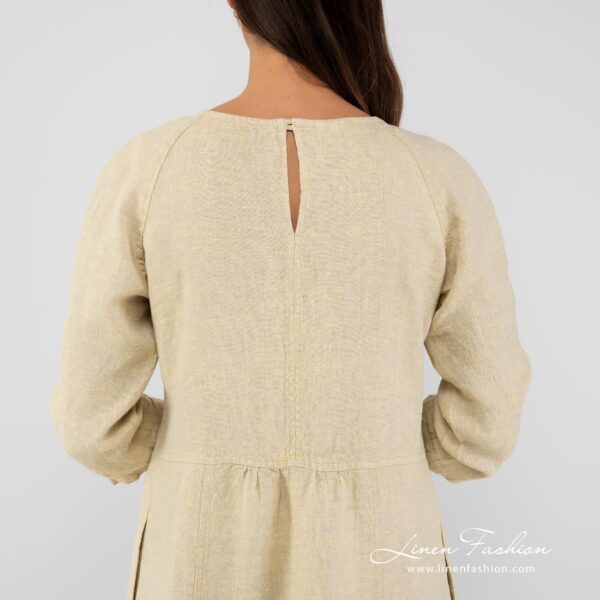 DELFINA Vestito giallo pallido - immagine 5