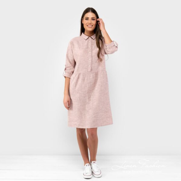JUDIT Vestito marroncino