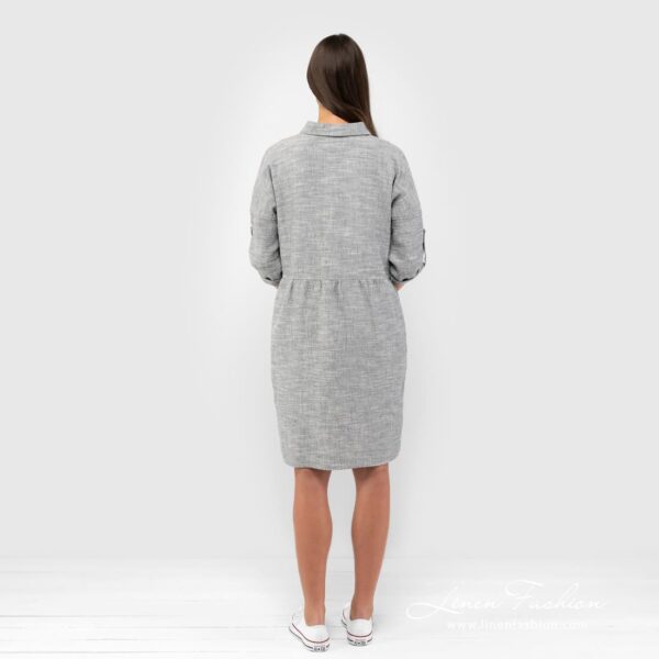 JUDIT Vestito grigio - immagine 5