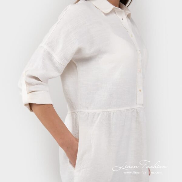 JUDIT Vestito bianco - immagine 5