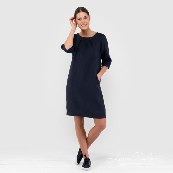 ALFA Vestito nero blu