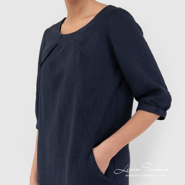 ALFA Vestito nero blu - immagine 3