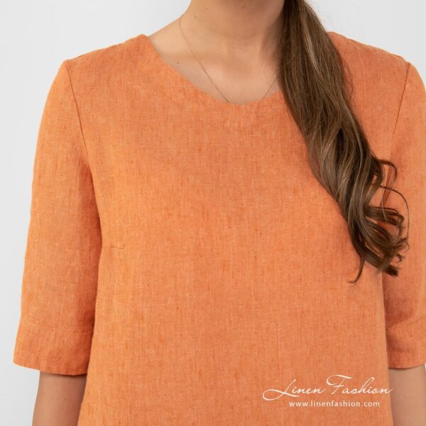 MALVINA Vestito arancione - immagine 4