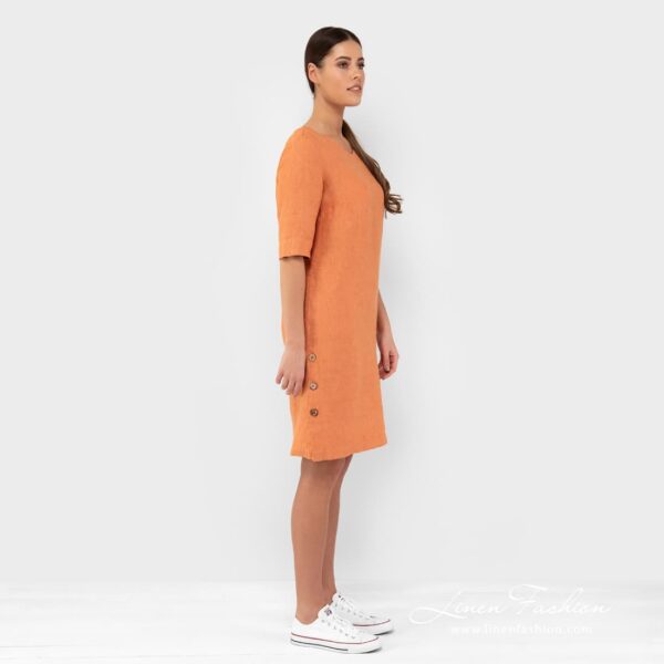 MALVINA Vestito arancione - immagine 3