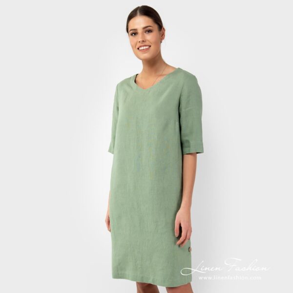 MALVINA Vestito verde - immagine 2