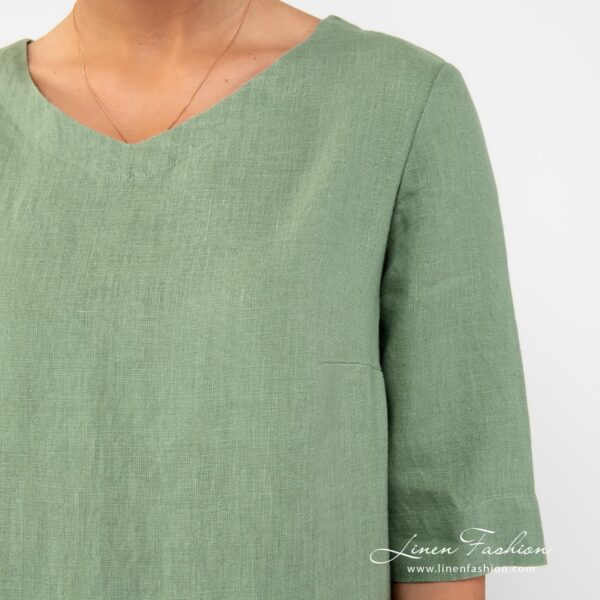 MALVINA Vestito verde - immagine 3