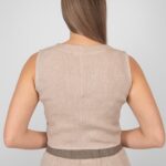 BRITTANY Gilet sabbia