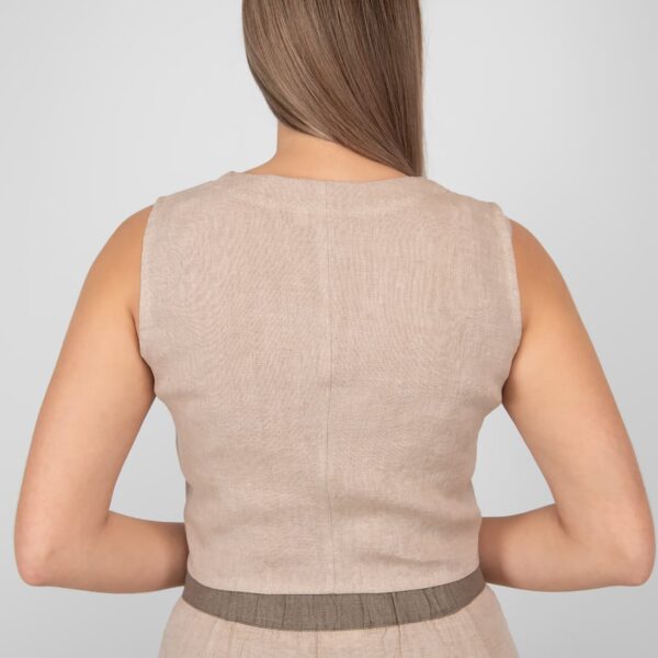 BRITTANY Gilet sabbia - immagine 5