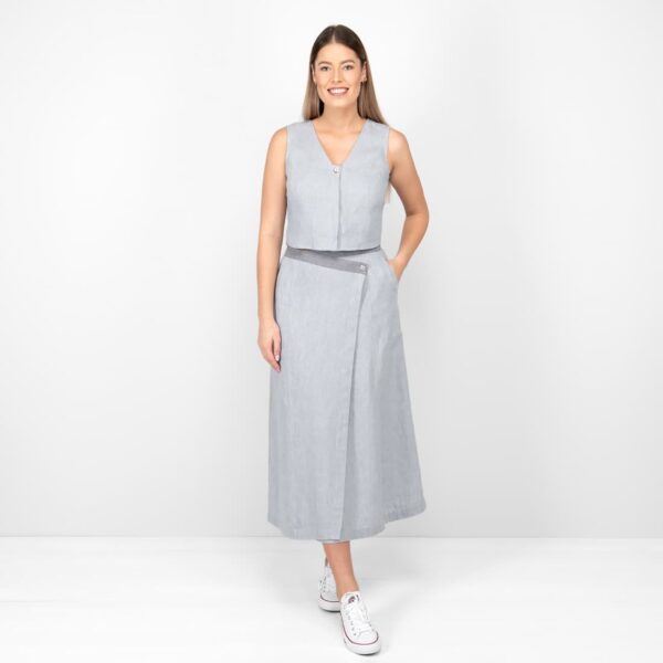 BRITTANY Gilet grigio - immagine 2
