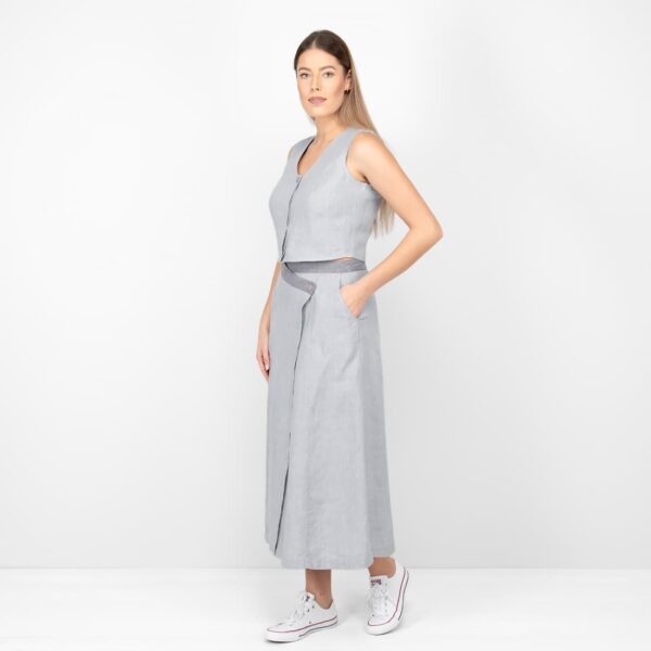 BRITTANY Gilet grigio - immagine 3