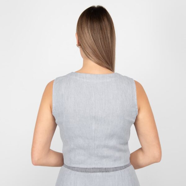 BRITTANY Gilet grigio - immagine 5