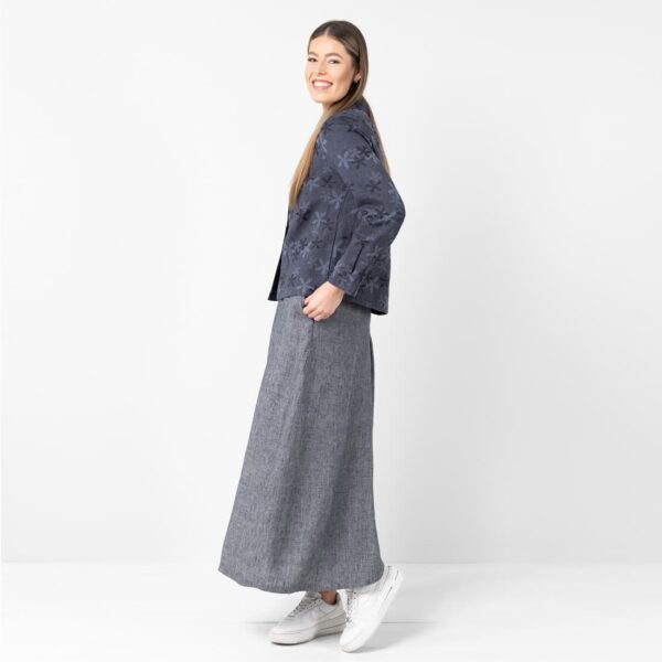 LIMA Giacca blu floreale - immagine 5
