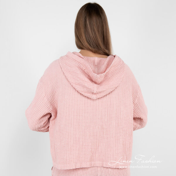 ALFI Felpa con cappuccio rosa - immagine 6