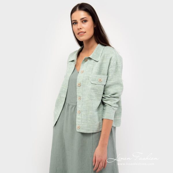 MONACO Giacca verde chiaro