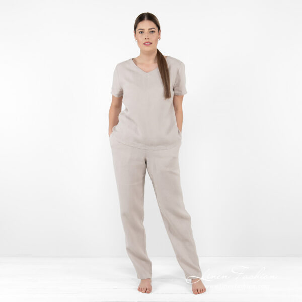 LILLY Pantaloni beige - immagine 3
