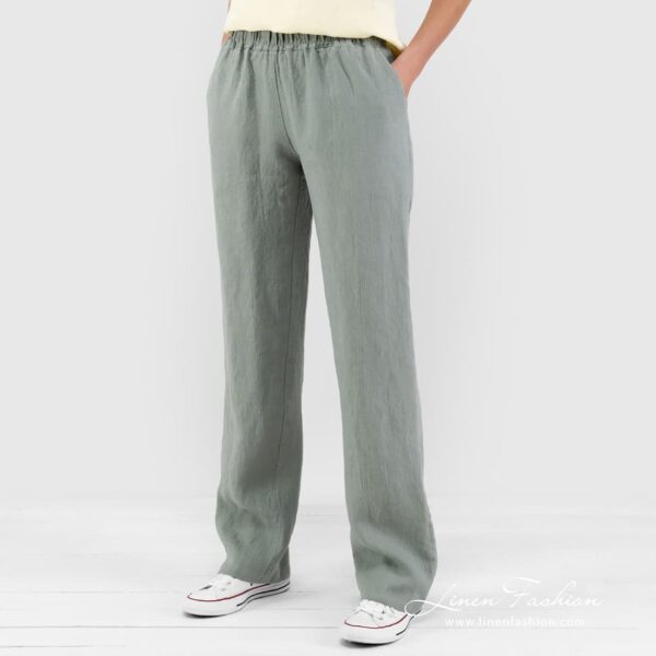 VERONA Pantaloni verde grigio